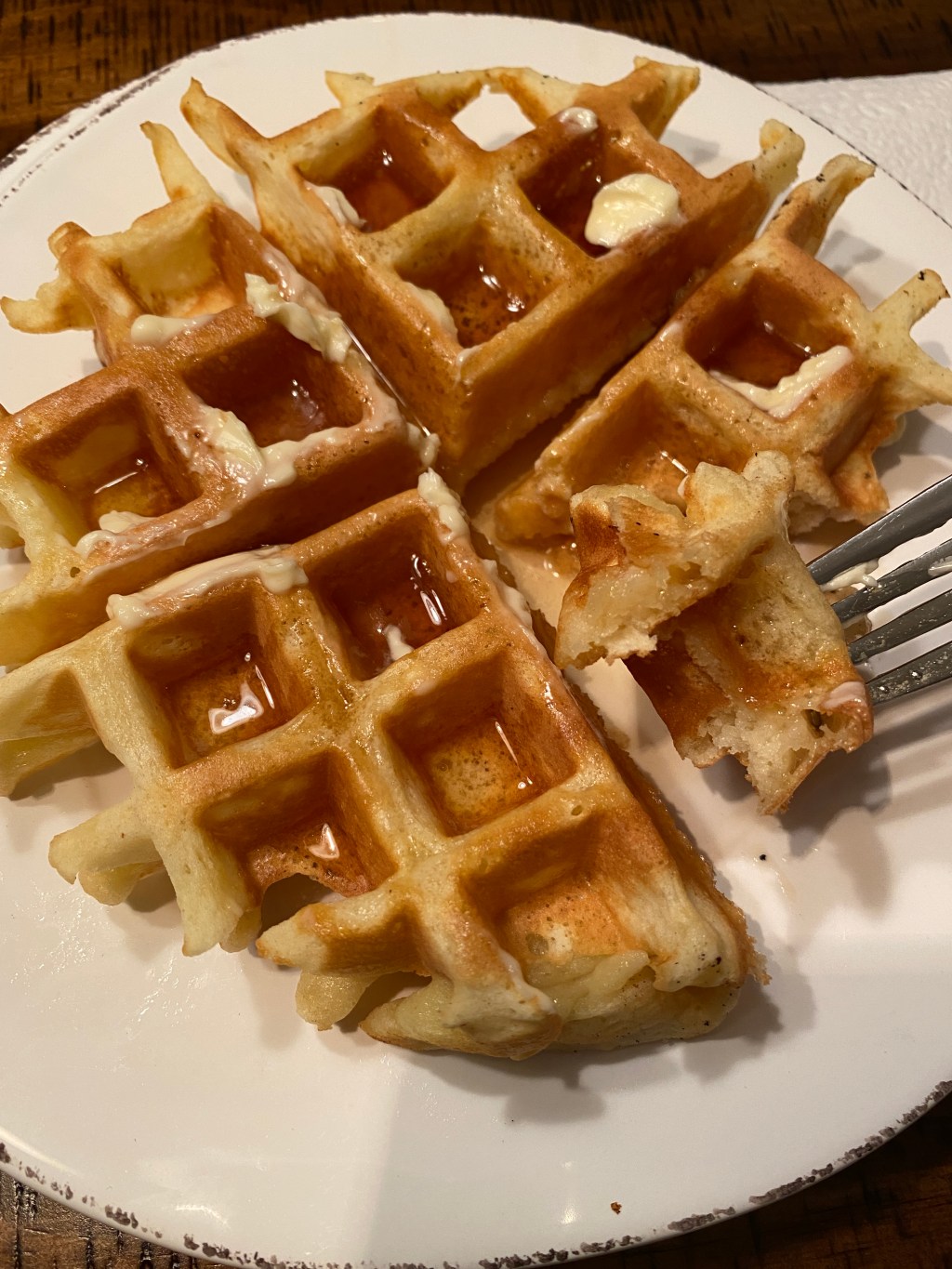 Crispy Belgian Waffles