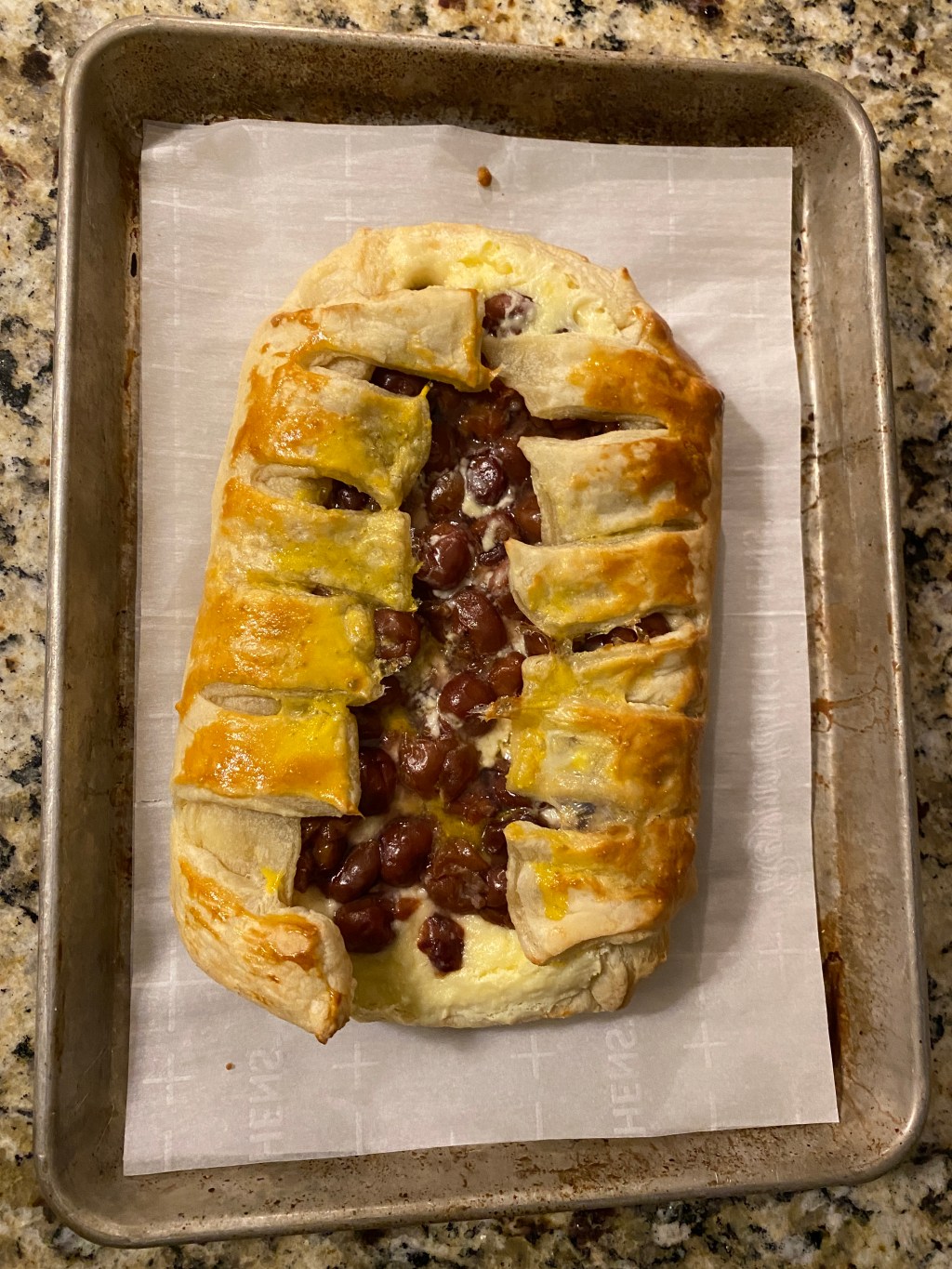 12 Days of Christmas Baking- Pastry Edition                Day 5: Easy Cherry Danish with Sweet Cream&nbsp;Cheese