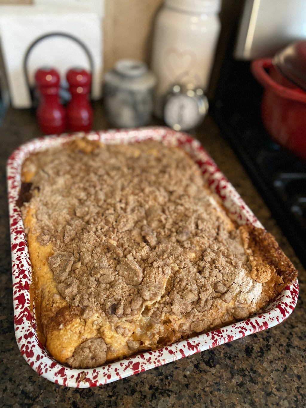 Cinnamon-Streusal Coffeecake
