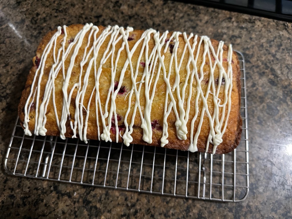 White Chocolate Cranberry&nbsp;Loaf