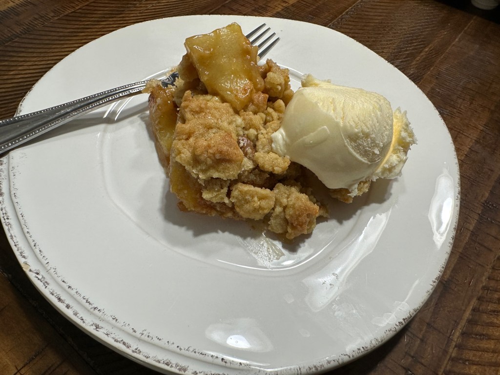Caramel Apple Crumble